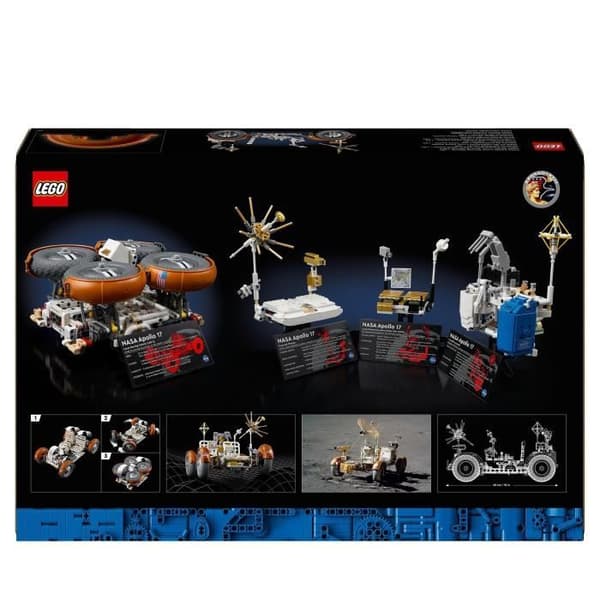 LEGO® Technic 42182 NASA Apollo Lunar Exploration Vehicle - LRV Rover til Voksne mångfärgad