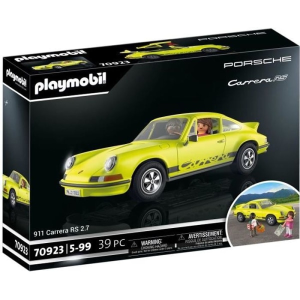 Playmobil 70923 Porsche 911 Carrera RS 2.7, Klassiset autot, Aikuinen, Keräilyauto Flerfärgad