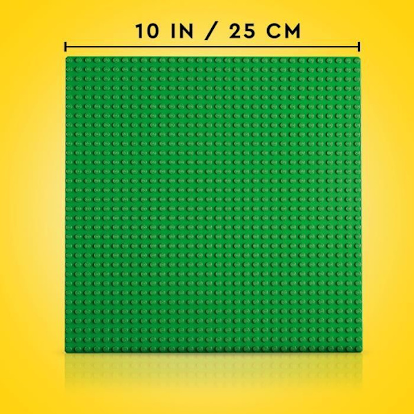 LEGO® 11023 Classic Den gröna byggplattan 32x32, bas för byggnad, montering och display Grön