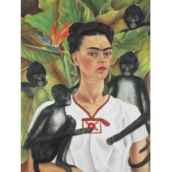 Puzzle 1000 Brikker: Selvbillede, Frida Kahlo