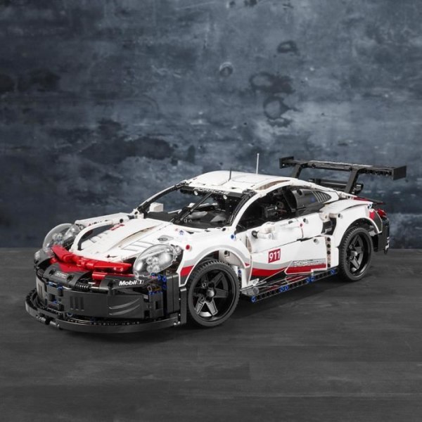 LEGO® Technic Porsche 911 RSR Detaljerad byggbar racerbil - Samlarmodell - 42096
