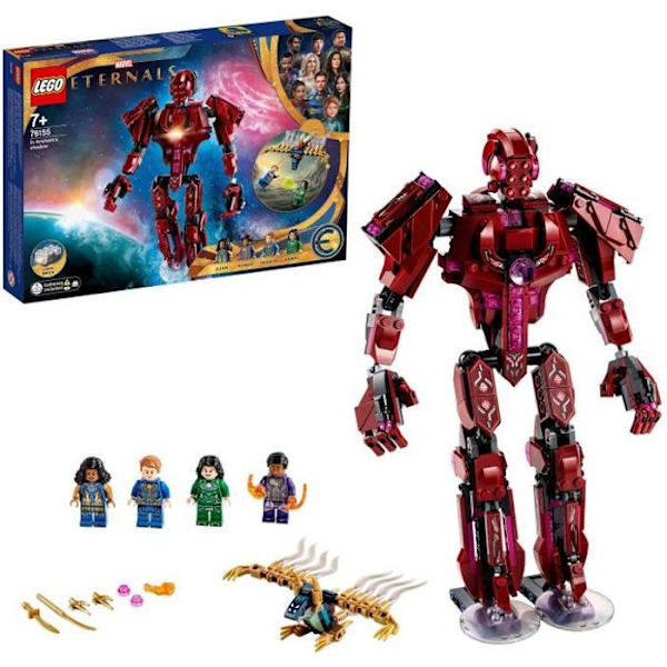 LEGO® 76155 Marvel Eternals i Arishems skugga, byggsats för superhjälte för barn från 7 år och uppåt Blå