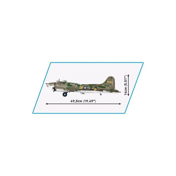 COBI 5749 - BOEING B-17F FLYING FORTRESS "MEMPHIS BELLE" Executive Edition