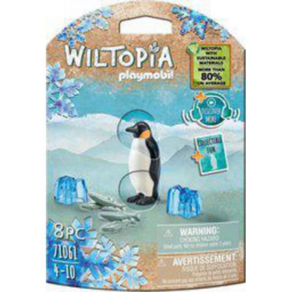 Rakennuspeli - Playmobil - WILTOPIA KEISARI PENGUIN - Sekalaiset materiaalit - Monivärinen - Lapsi Flerfärgad