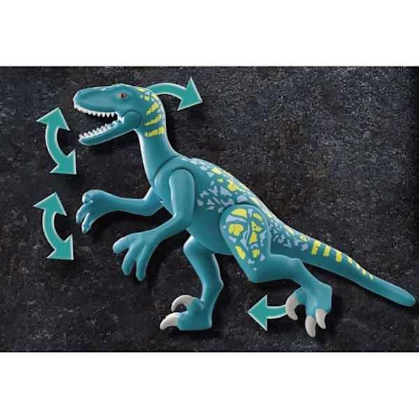 PLAYMOBIL - 70629 - Dino Rise - Deinonychus - Mixed - 5 vuotta - 19 kpl Flerfärgad