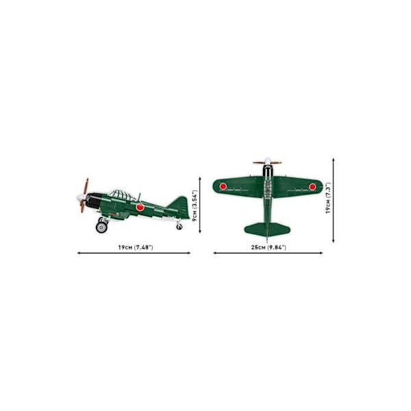 COBI 5861 - MITSUBISHI A6M2 "ZERO"