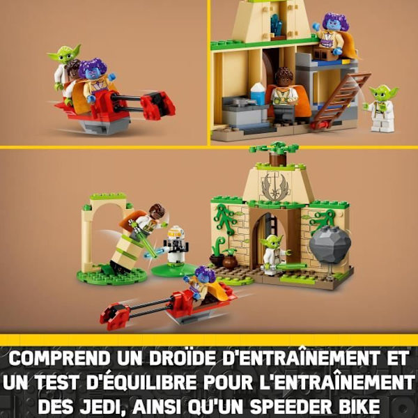 LEGO® Star Wars 75358 Tenoo Jedi -temppeli, lelu droidiminihahmolla ja joogamestari Flerfärgad