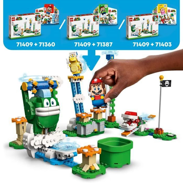 LEGO Super Mario 71409 Maxi-Spike on a Cloud Challenge Expansion Set, leksak Flerfärgad