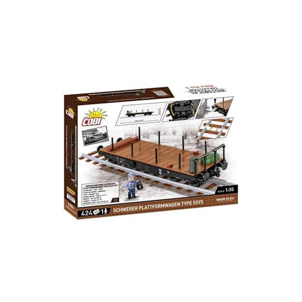 COBI 6284 - SCHWERER PLATTFORMWAGEN TYYPPI SSYS WAGON