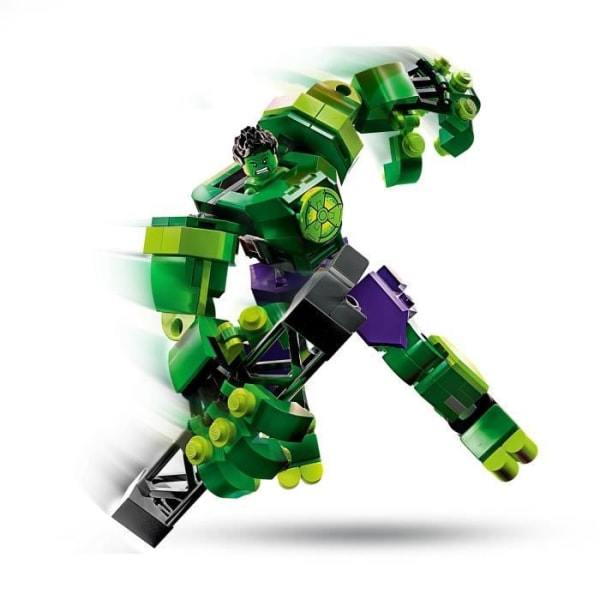 LEGO® Marvel 76241 Hulken Robotrustning, Avengers minifigur, Byggleksak, Superhjälte