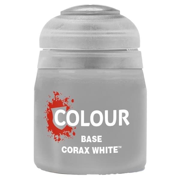 Målning - GENERISK - Bas Corax White - 12mL - Vit - 10,2 x 1,3 x 7,6 cm Vit
