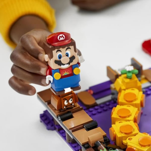 LEGO® Super Mario™ 71383 Wiggler's Poison Swamp Expansion Set, Samlarspel med Goomba och Koopa Paratroopa