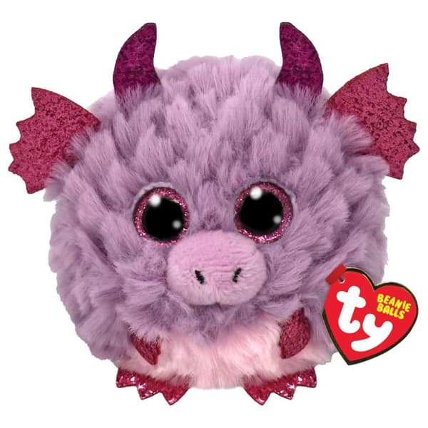 Puffies Spark draken Violett