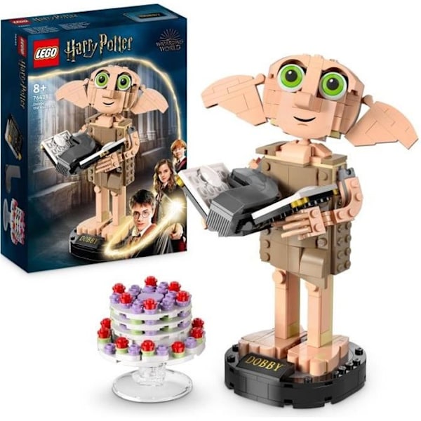 LEGO® Harry Potter 76421 Dobby the House Elf, figurlegetøj, gave Flerfärgad