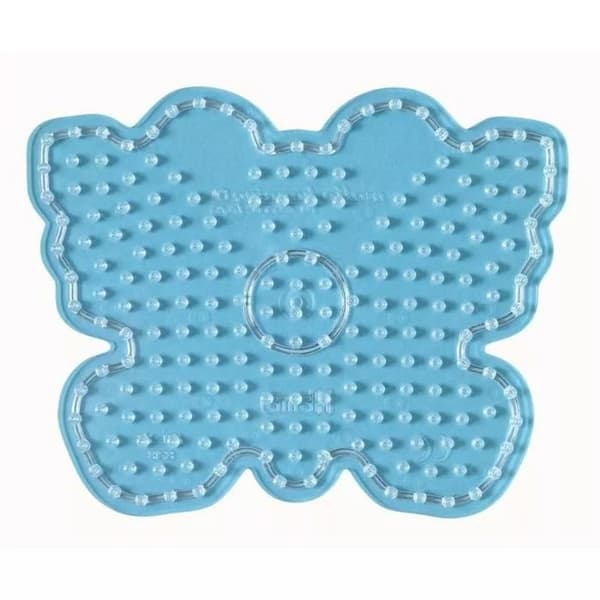 Hama - Transparent platta fjäril för stora pärlor Ø10 mm (MAXI)