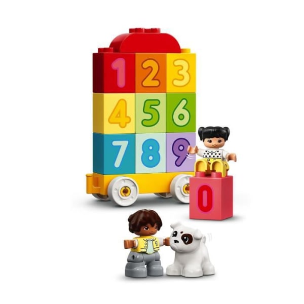 LEGO® 10954 DUPLO® Nummertåg - Lär dig räkna Pedagogiska spel 1,5 år  gammal, babyleksakspresent ELLER inlärningsset 5b03 | Fyndiq