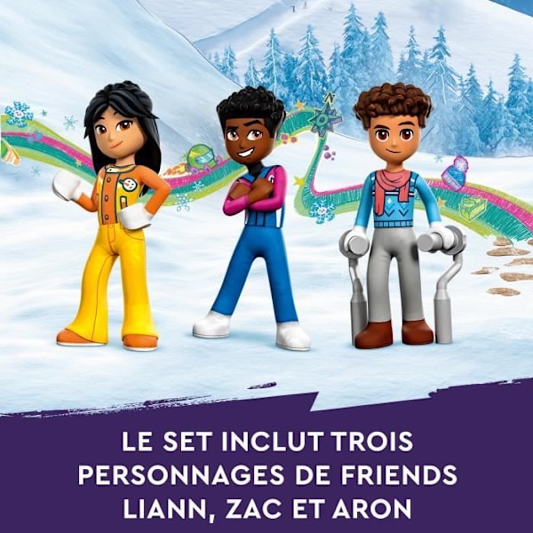 LEGO® Friends 41756 Skidsemester - Byggset - Julklapp Flerfärgad