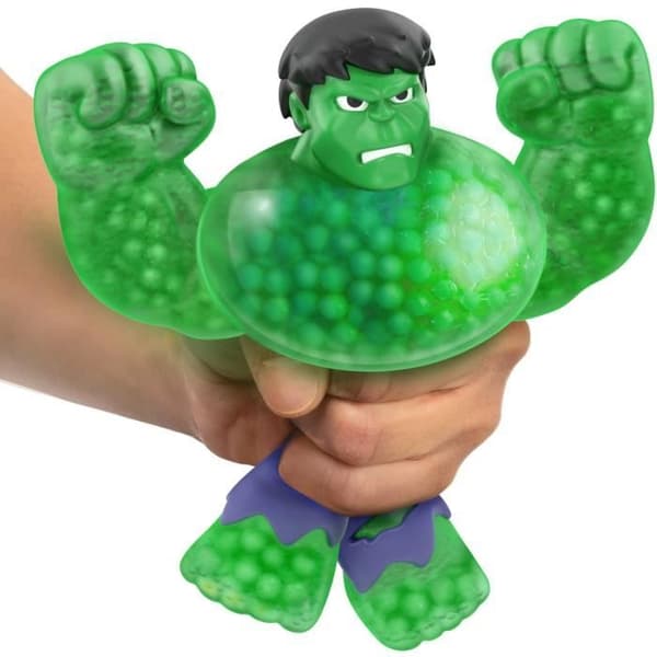 Hulk S3 figur - MOOSE LEGETØJ - 11 cm - Goo Jit Zu Marvel - Grøn og blå grönt och blått