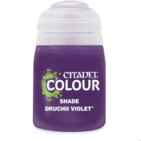 Maleri - GAMES WORKSHOP - Citadel Shade Druchii - Violet - 18 ml - Mat Finish lila
