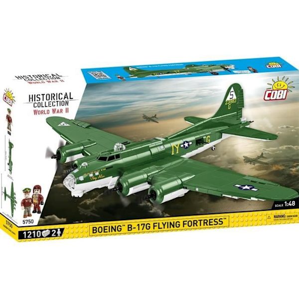 COBI 5750 - BOEING B-17G FLYGANDE FÄSTNING