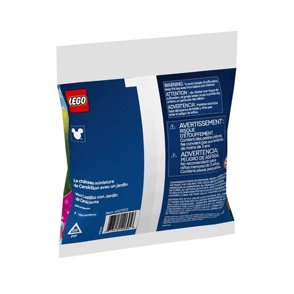 LEGO Disney Mini Linna Cinderellan Puutarhassa - 30695 Blå, Vit, Grön, Rosa