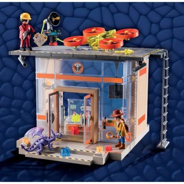 PLAYMOBIL - Dragons Nine Realms: Icaris Lab 71084 - Valotehosteet - Mixed Flerfärgad