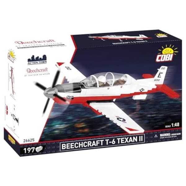 Model - COBI - Beechcraft T-6 Texan II - Rose - Skala 1:48 - 197 dele Ros