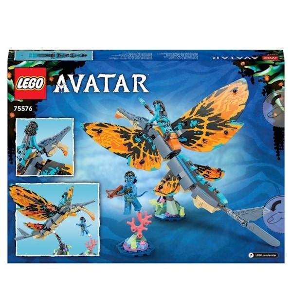 LEGO® Avatar 75576 Skimwing Adventure, Legetøj med Jake Sully Minifigure, Pandora Flerfärgad