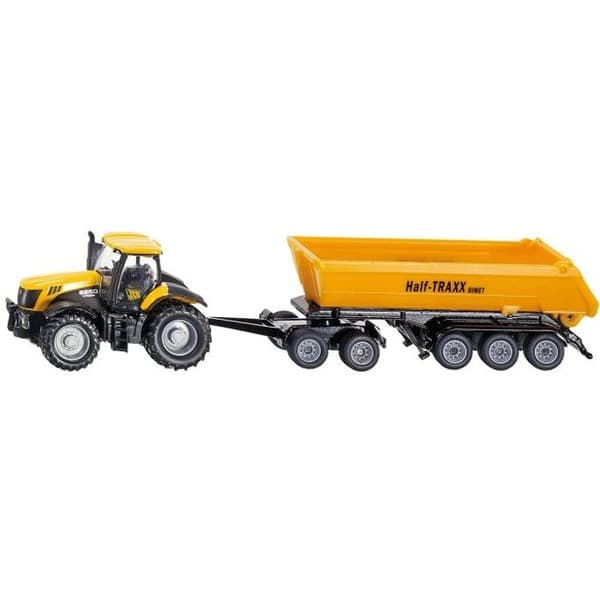 1-87 JCB 8250 med dolly og 3 akslet tipper - Ex...