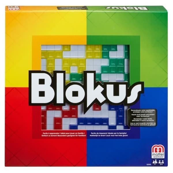 Mattel Spil - Blokus - Brætspil - 7 år og opefter BJV44 Ros