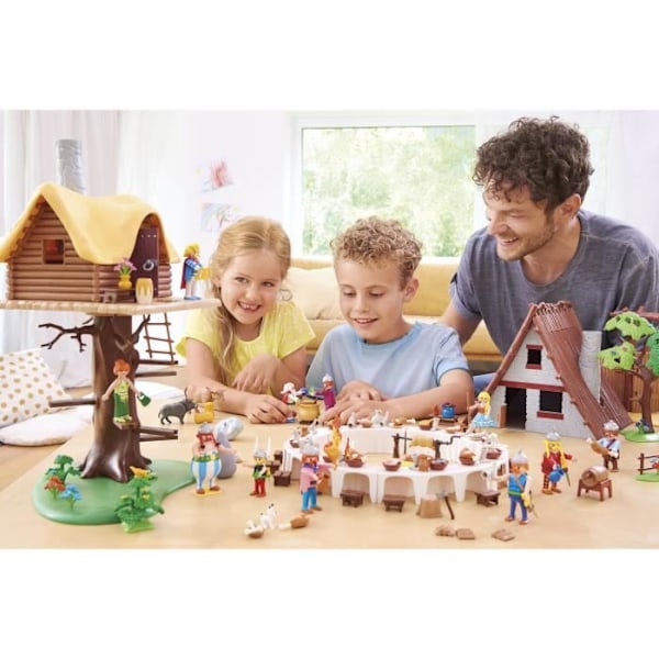 PLAYMOBIL 71016 Assurancetourix's hytte, Asterix, Til børn og voksne, 96 dele, Fra 5 år Flerfärgad