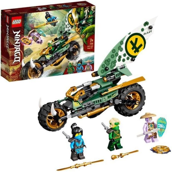 LEGO® NINJAGO 71745 Lloyd's Jungle Bike Leksak med fordon och minifigurer