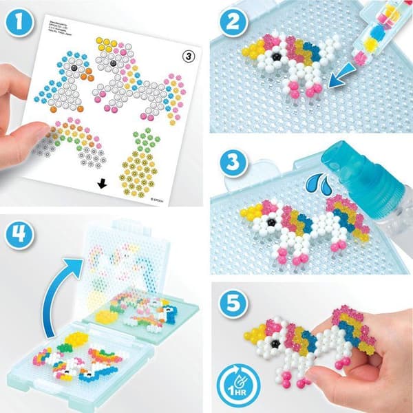 Perle stjerne design studio - Aquabeads - 31601 Flerfärgad