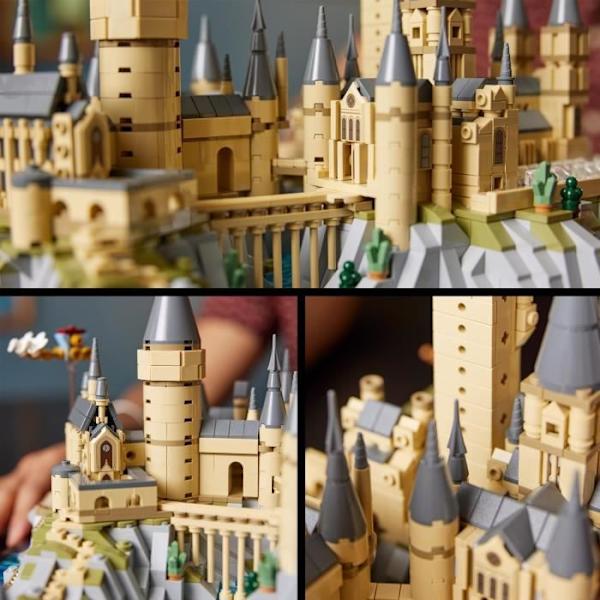 LEGO® Harry Potter 76419 Hogwarts slot og grunde, bygbart modelsæt til voksne, inklusive ikoniske steder Flerfärgad