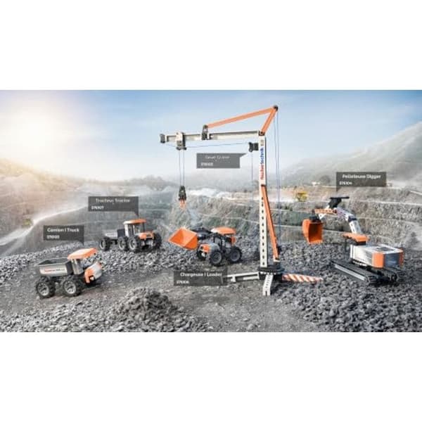 fischertechnik 576106 Læsser Kit til samling fra 7 år Apelsin