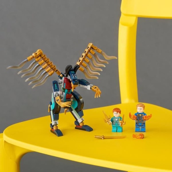LEGO® 76145 Marvel Eternal Aerial Strike Byggleksak för barn från 7 år och uppåt med avvikande minifigurer