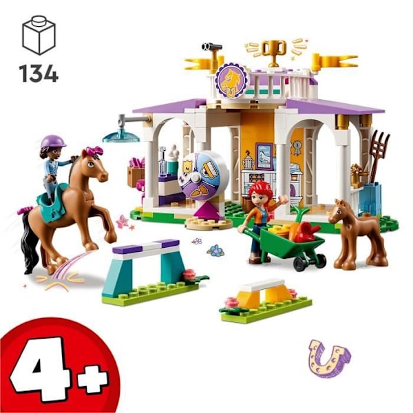 LEGO® Friends 41746 Ratsastus, hevos- ja ponilelu, lahja 4-vuotiaille lapsille Flerfärgad