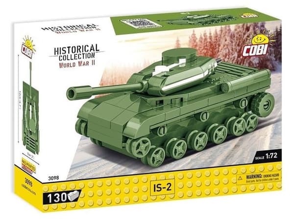 Maquette - COBI - IS-2 - 130 osaa - 1:72 - Vihreä