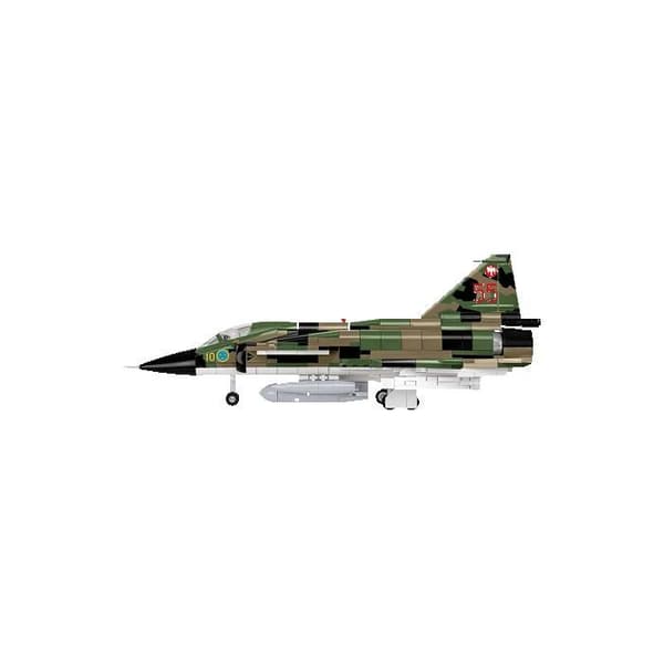 COBI 5911 - SAAB AJS 37 VIGGEN - BYGGSET - KAMOUFLAGE - FLYGPLAN