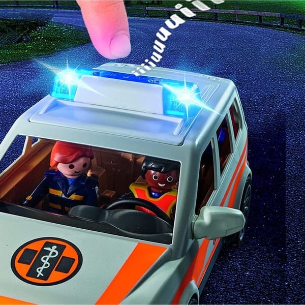Kaupungin elämä Lääkärin ambulanssi