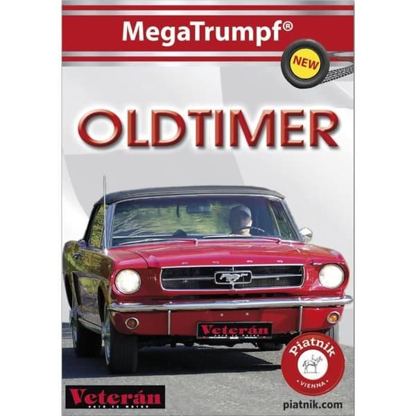 Piatnik - 4253 - Quartetti - Megatrumpf - Vanha auto