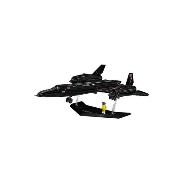 Byggelegetøj - COBI - Lockheed SR-71 Blackbird - 589 dele - Sort - At samle selv Svart