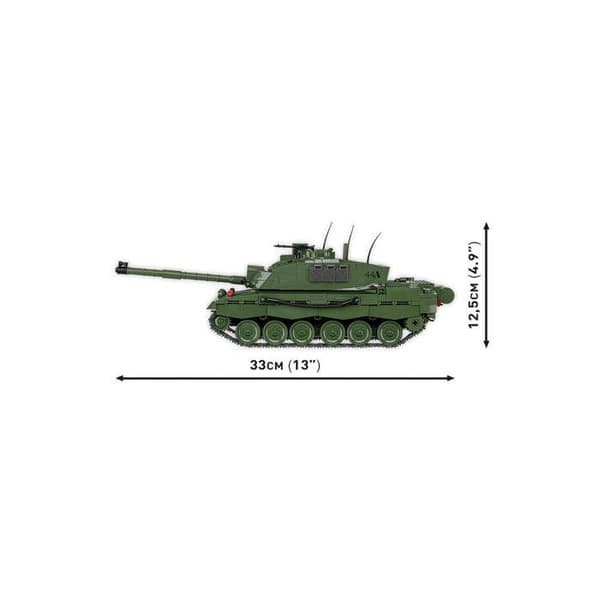 Maquette - COBI - Challenger 2 - Grøn - 550 dele - At samle selv