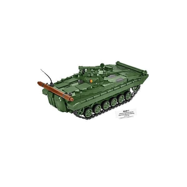Rakennusleikki - COBI - BMP-1 - Vihreä - Tankki - 0.872 kg Grön