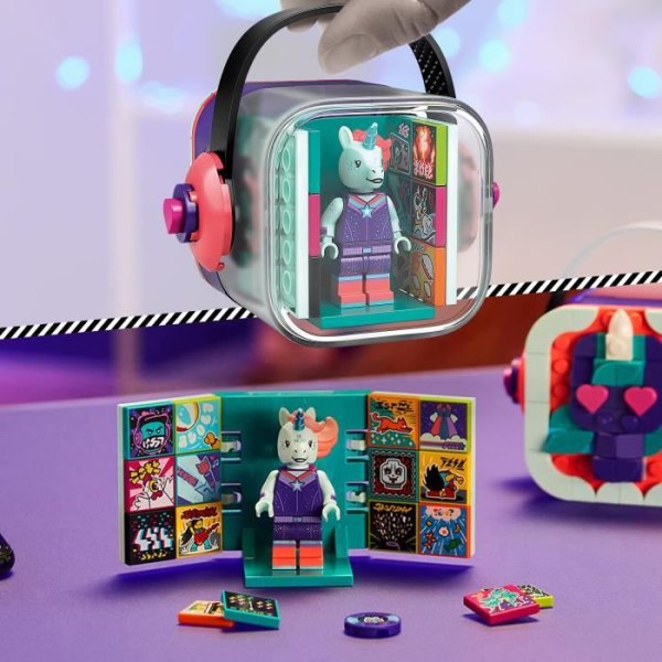 LEGO® 43106 VIDIYO™ Unicorn DJ BeatBox Music Video Maker, musiikkilelu yksisarvisella, lisätyn todellisuuden settisovellus Orange