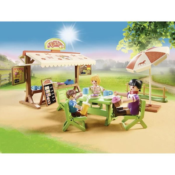 Maa Café du poney club Flerfärgad