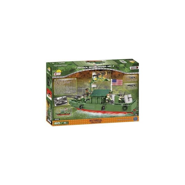 Rakennuspelit - PBR 31 MK.II vene - Vietnamin sota - 618 kpl Cobi