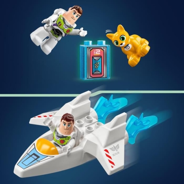 LEGO® 10962 DUPLO Disney och Pixar Buzz Lightyears planetariska uppdrag, med robot och rymdskepp, från 2 år