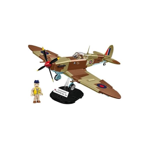 COBI 5764 - AVION SUPERMARINE SPITFIRE Mk. IXe - BYGGESÆT - BRUN