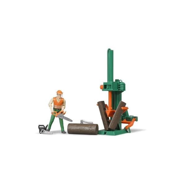 BRUDER - Bworld-metsäsetti figuurilla - 10,7 cm